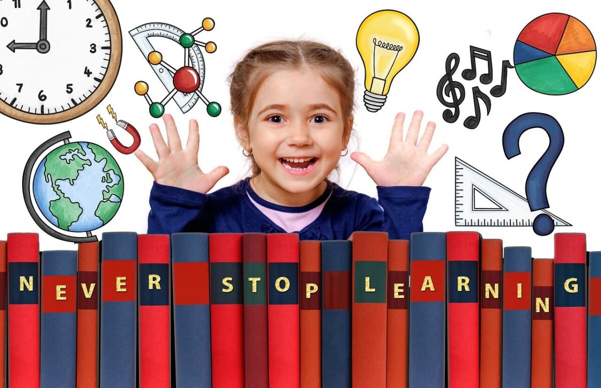 little-girl-with-books-never-stop-learning