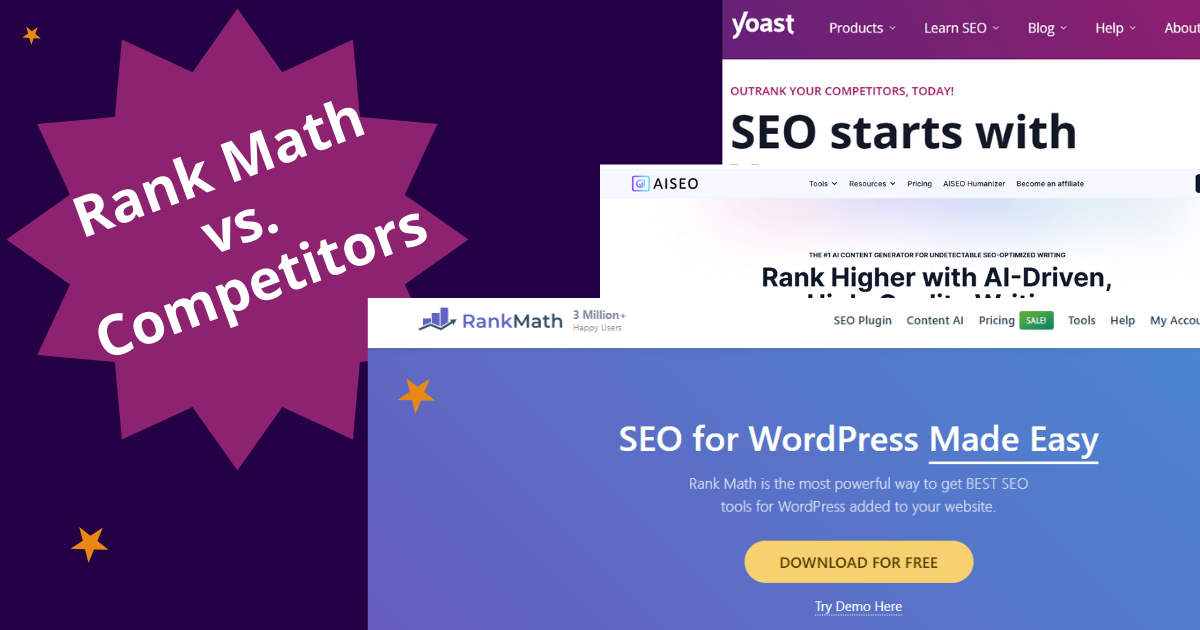 Rank Math vs. Competitors: A Feature-by-Feature Breakdown