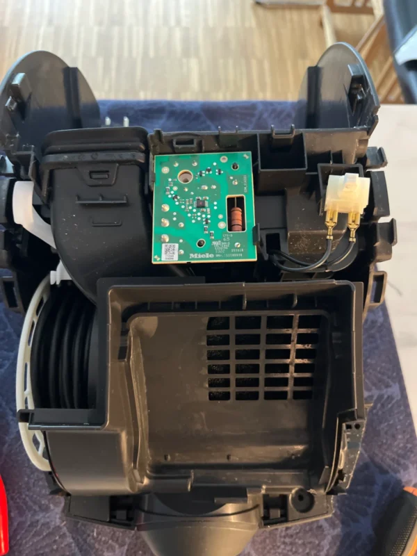 Miele Boost CX1 Vacuum Repair After Water Damage 37 coil